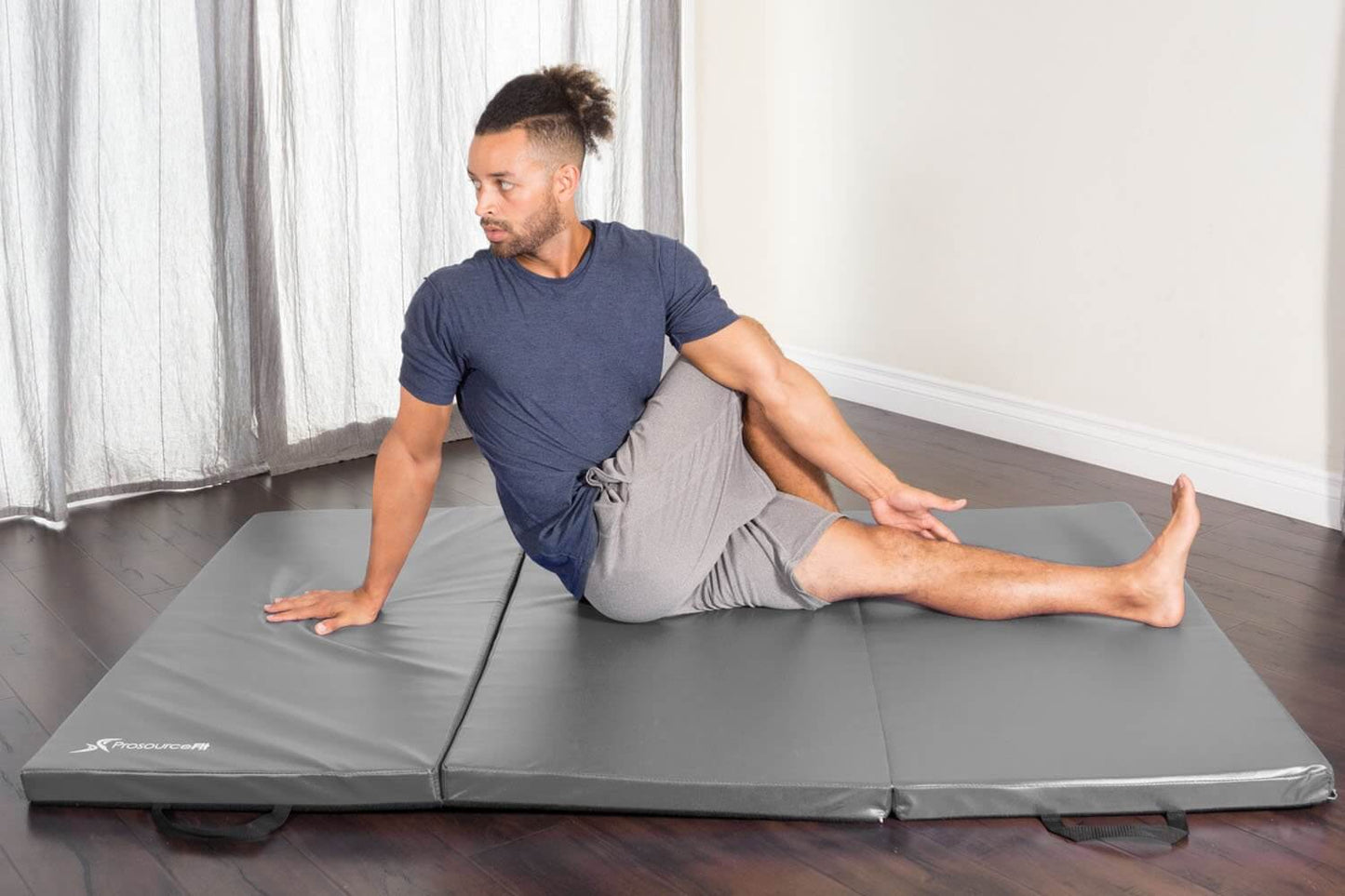 Tri-Fold Folding Exercise Mat - 6 x 4 by Jupiter Gear