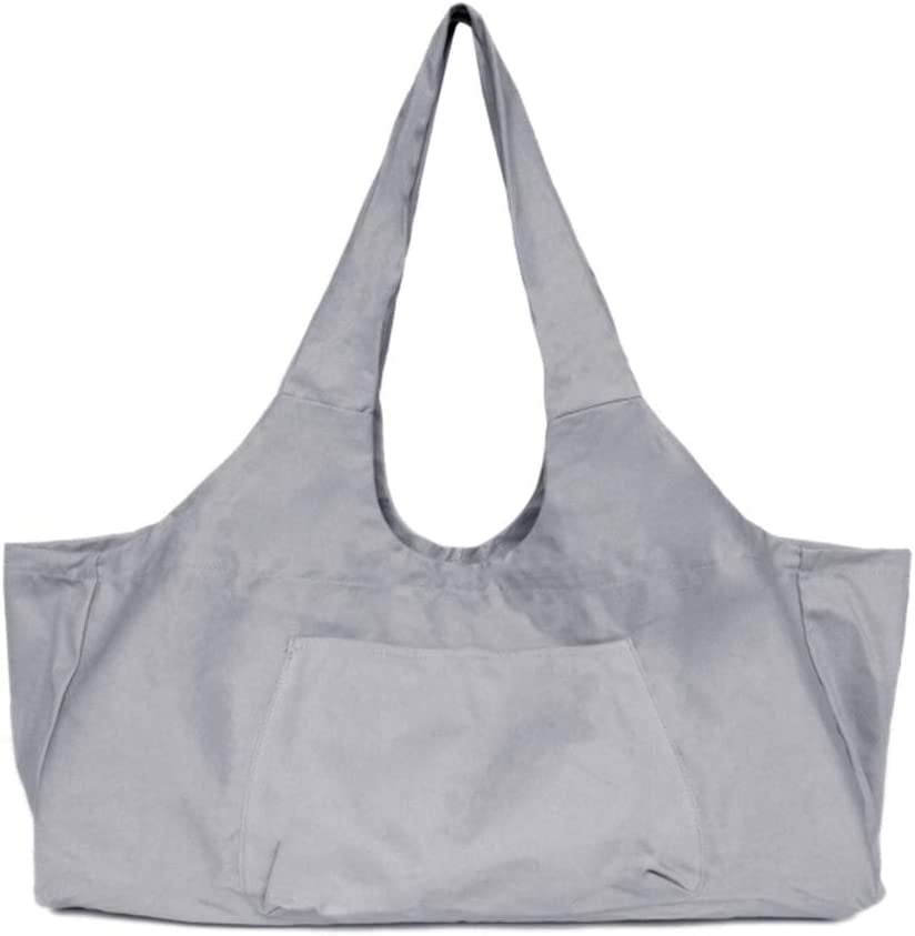 Large Yoga Mat Bag Large Yoga Mat Tote Sling Carrier with Side Pocket | Fits Most Size Mats