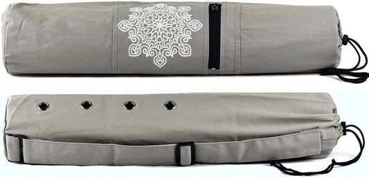 EYEARN Wear-Resistant Canvas Yoga Mat Backpack Breathable Sports Fitness Bag Accessories,Durable, Easy to Carry and Store