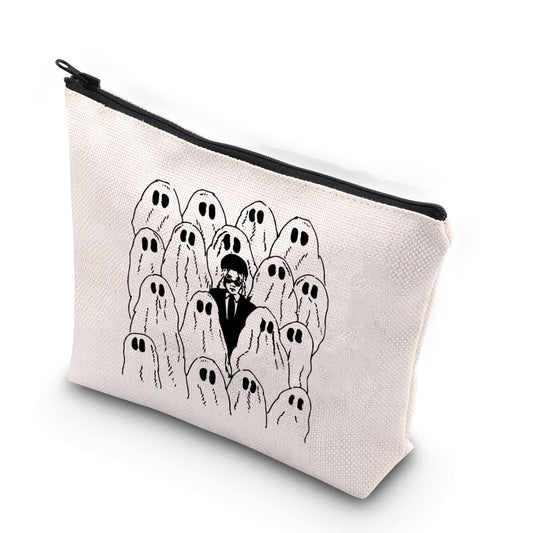 TSOTMO Singer Merch Music Lover Gift Phoebe Inspired Zipper Pouch Makeup Bag for Fandom Girls (Phoebe ghost)