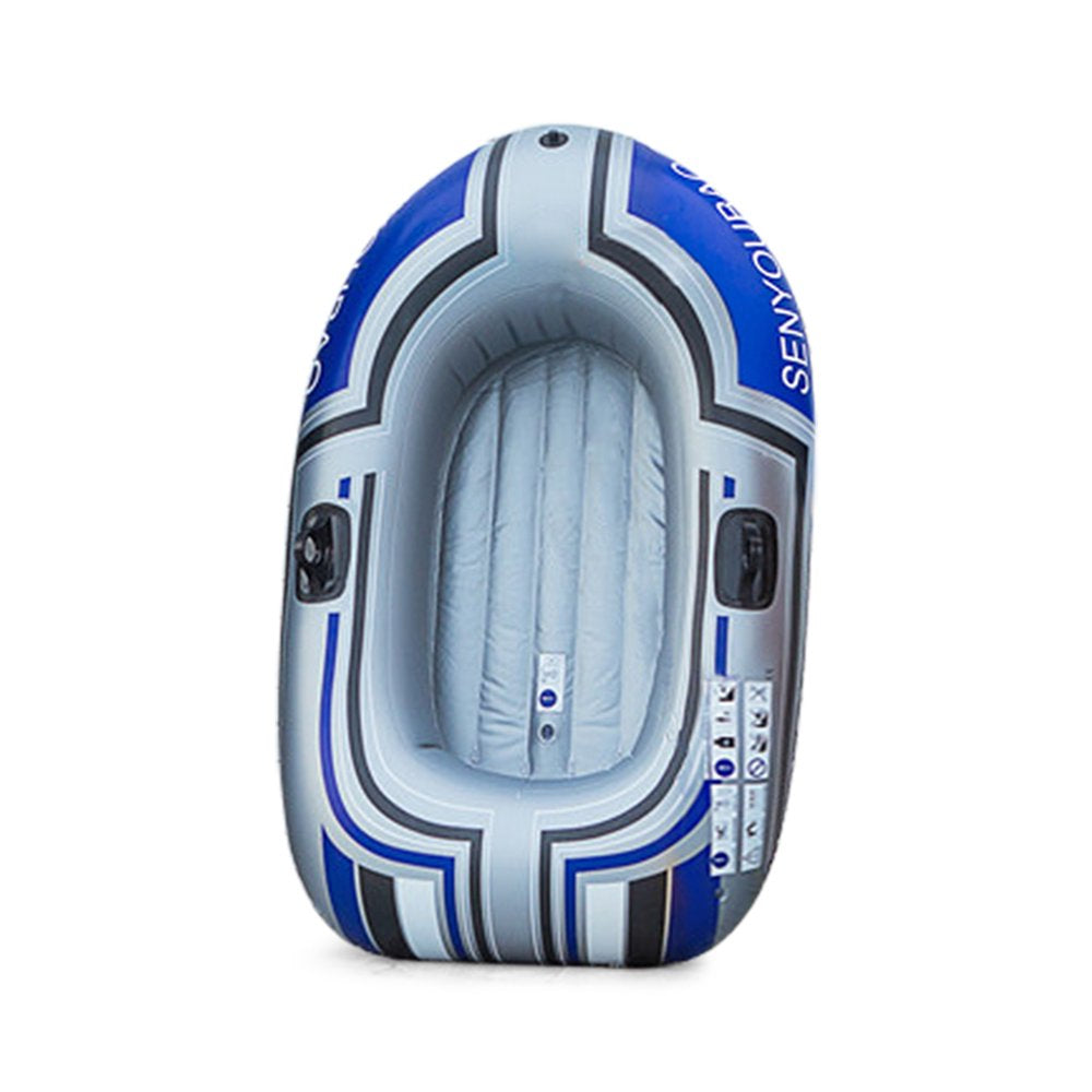 Tomshine Inflatable Boat Inflatable Rafts Portable Thicken PVC Boat with Air Pump Paddle