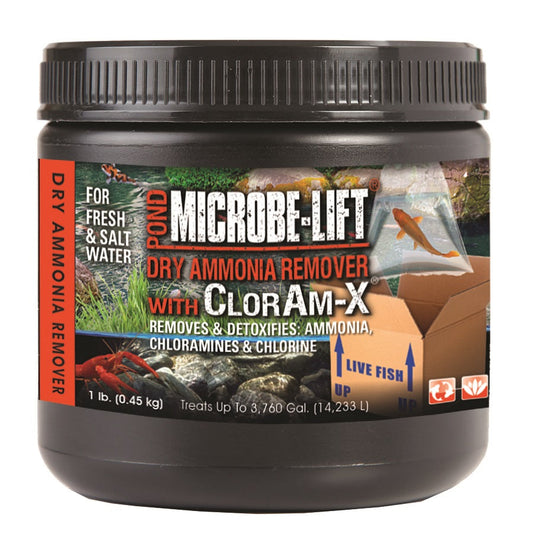 Microbe-Lift® Dry Ammonia Remover with ClorAm-X, 1 Pound