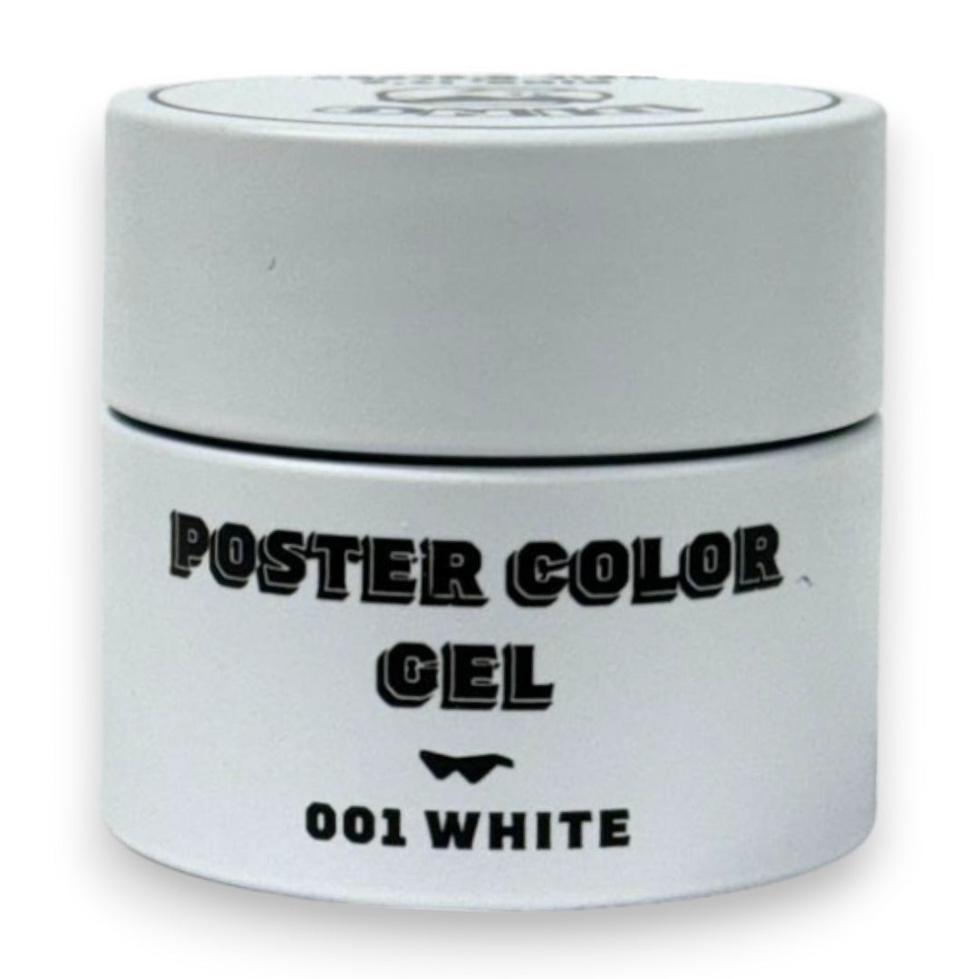 Dino It's Nail O'Clock Poster Gel #001 White