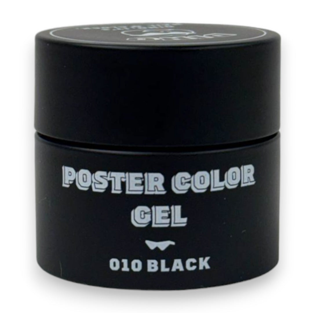 Dino It's Nail O'Clock Poster Gel #010 Black
