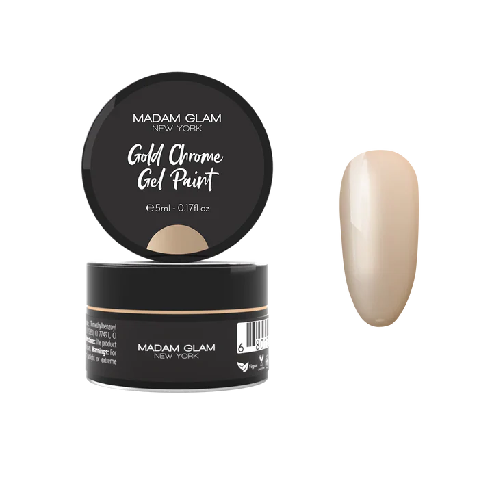 Gold Chrome Gel Paint