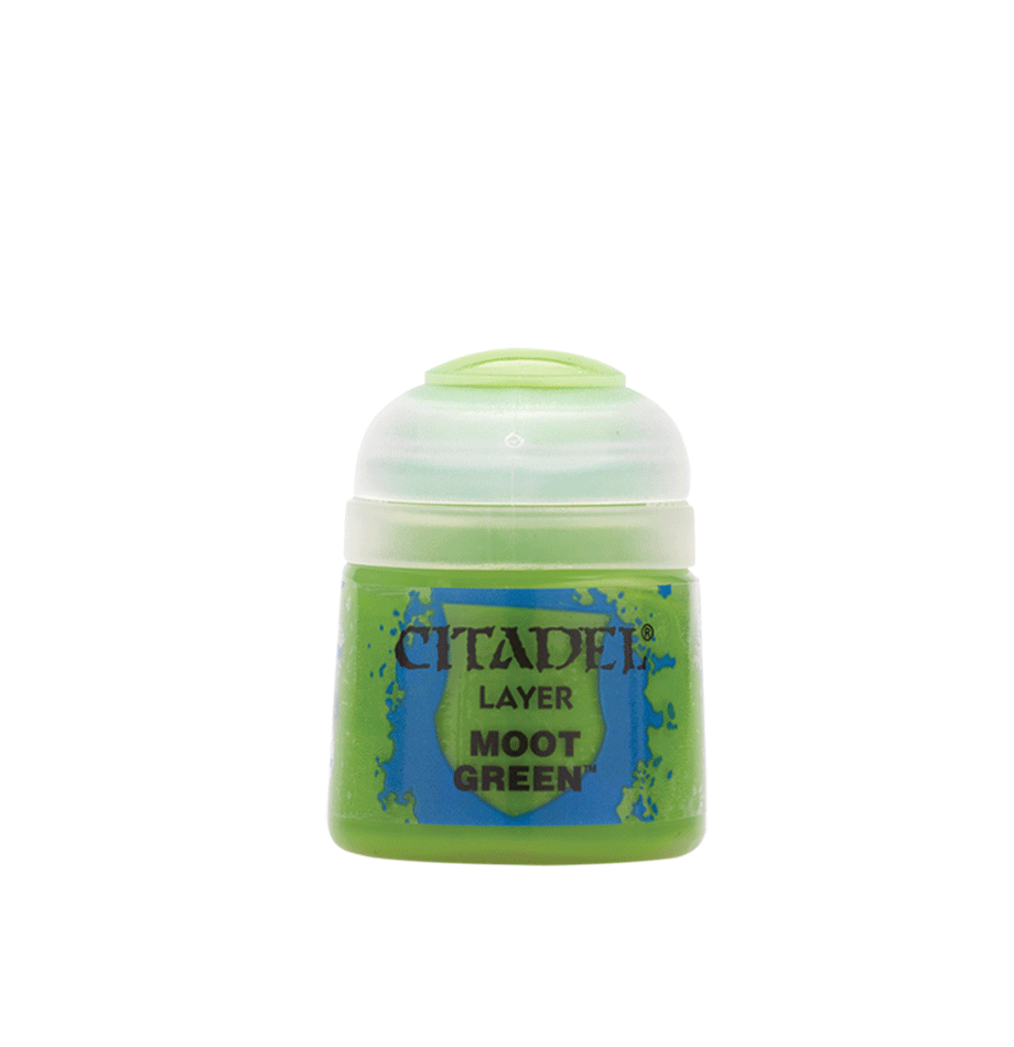 Moot Green Layer Paint