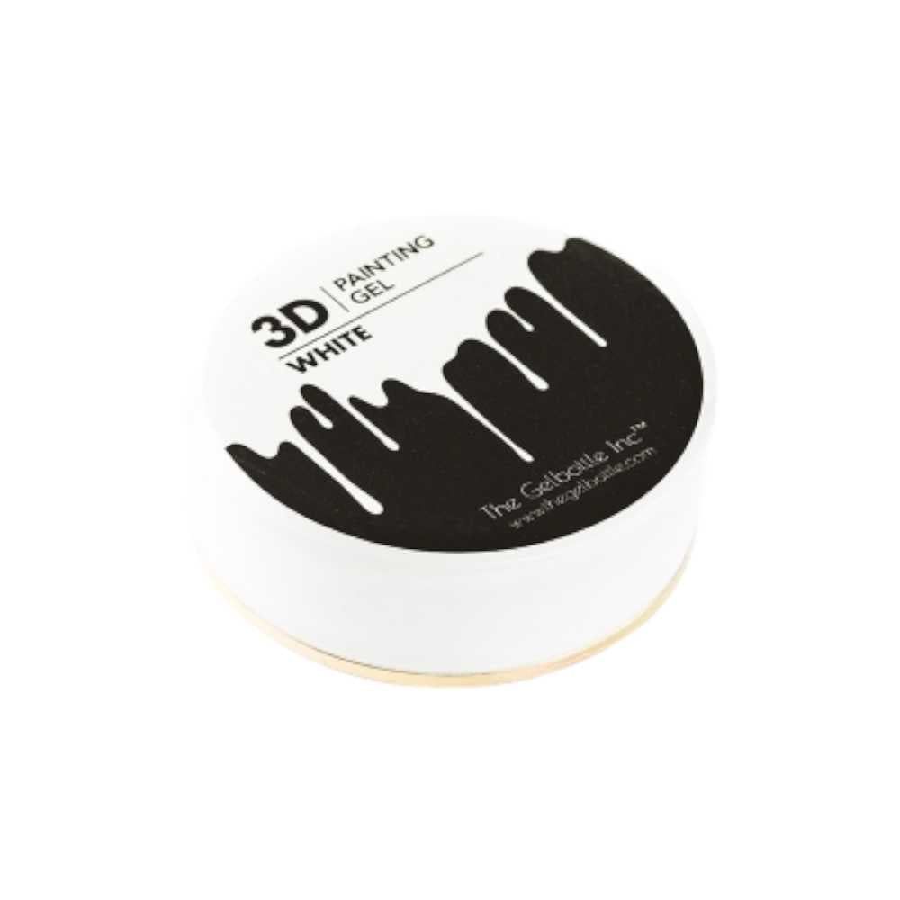 The Gel Bottle Studio Gel - White 3D