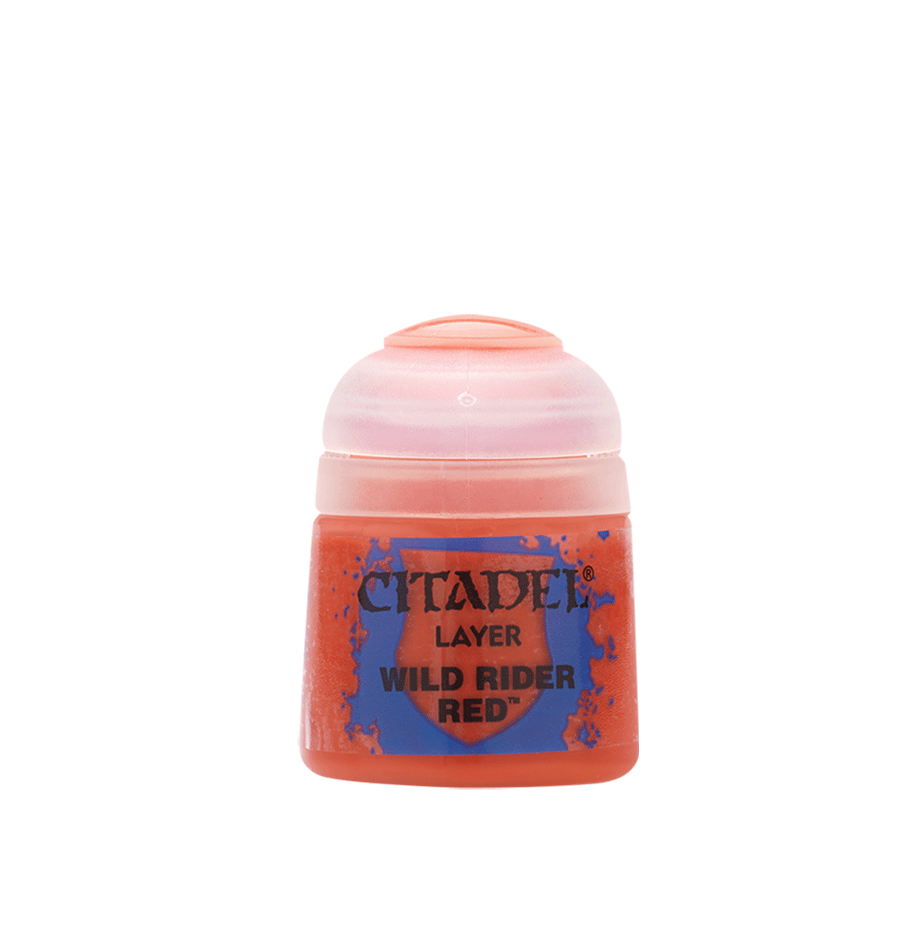 Wild Rider Red Layer Paint