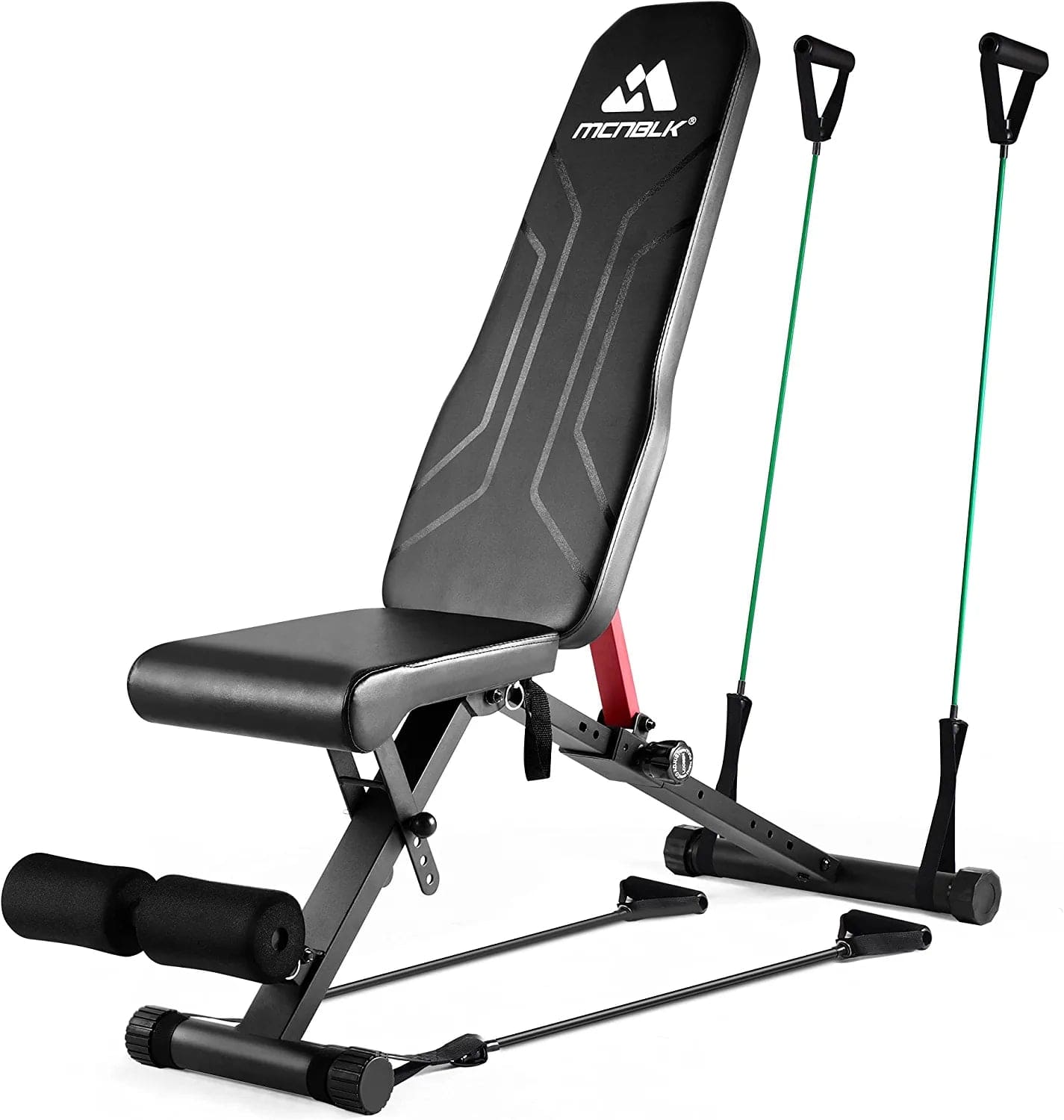 Adjustable Weight Bench,Workout Bench with 8 Adjustment Angles,Easy to Assemble Weight Bench(650Lbs)