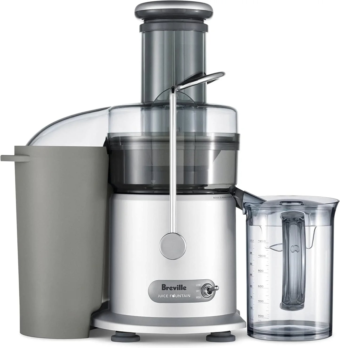 Breville RM-JE98XL Juice Fountain plus 850-Watt Juice Extractor (Renewed)