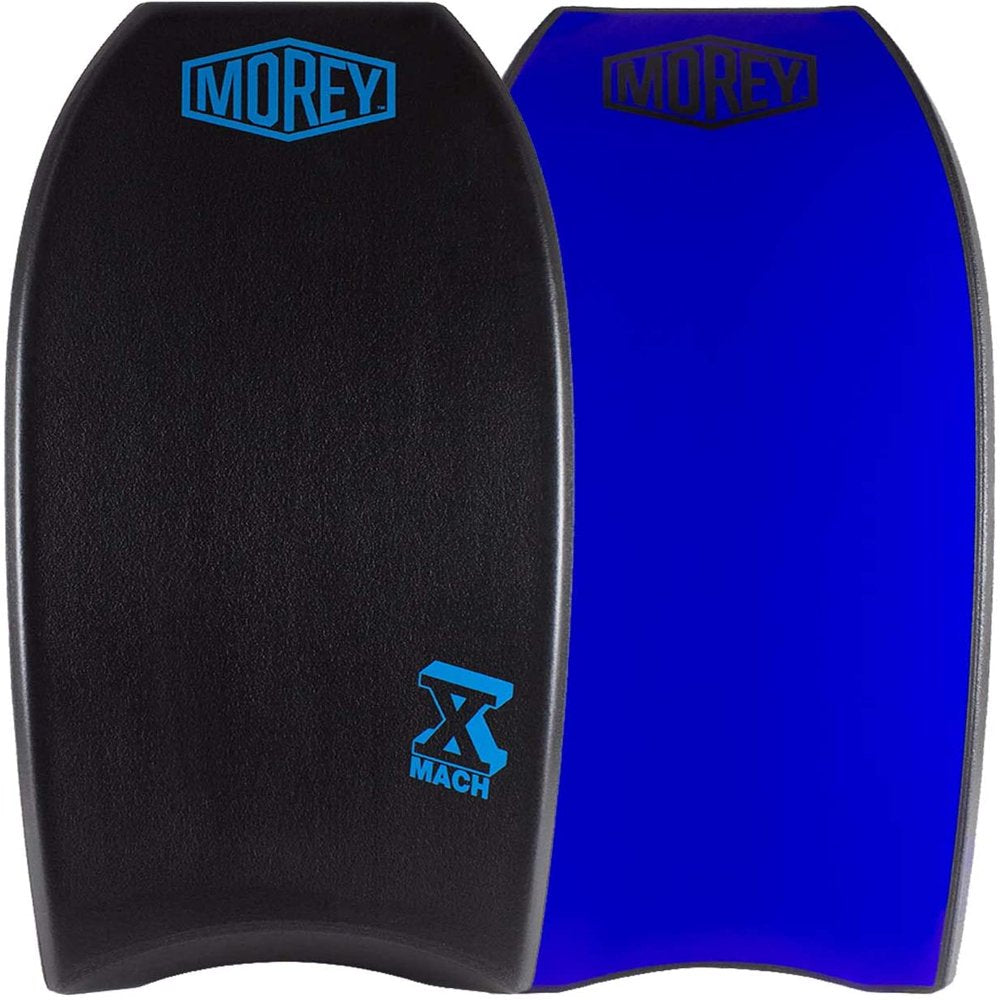 Morey Pro Series Mach 10 | 42 Inch Bodyboard | X-Flex Polypro Core & Mesh | Single Power Rod Stringer | Slick Bulbs & Crescent Tail | Surfboard for Ocean, Sea, River, Pool