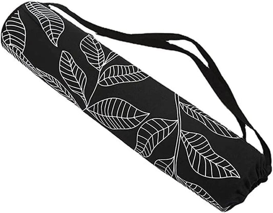 EYEARN Thickened Canvas Sports Yoga Bag Portable Convenient Mat Storage Ladies Gym Exercise Fitness Carrier,Durable, Easy to Carry and Store