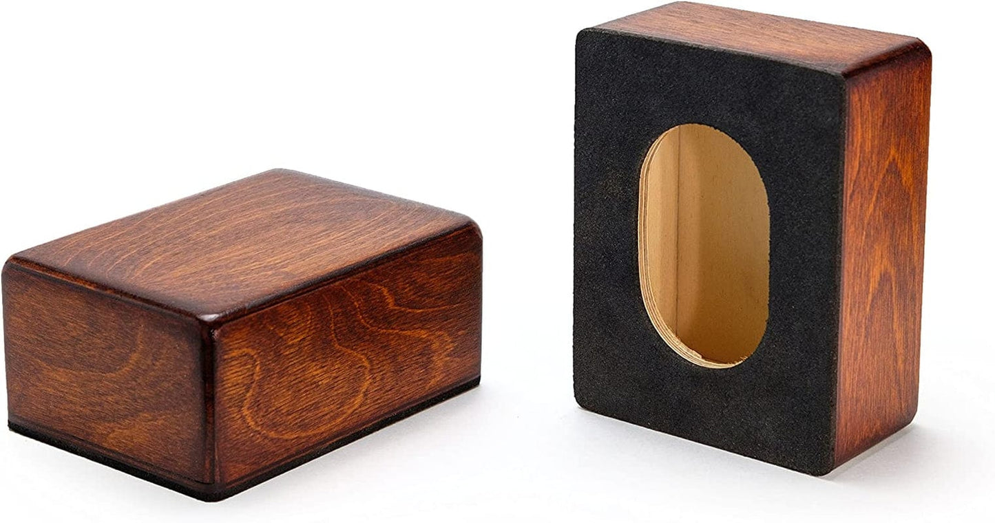 Karel Woodcraft Traveler Handstand Blocks (2 Ultralight Non-Slip Wooden Blocks)