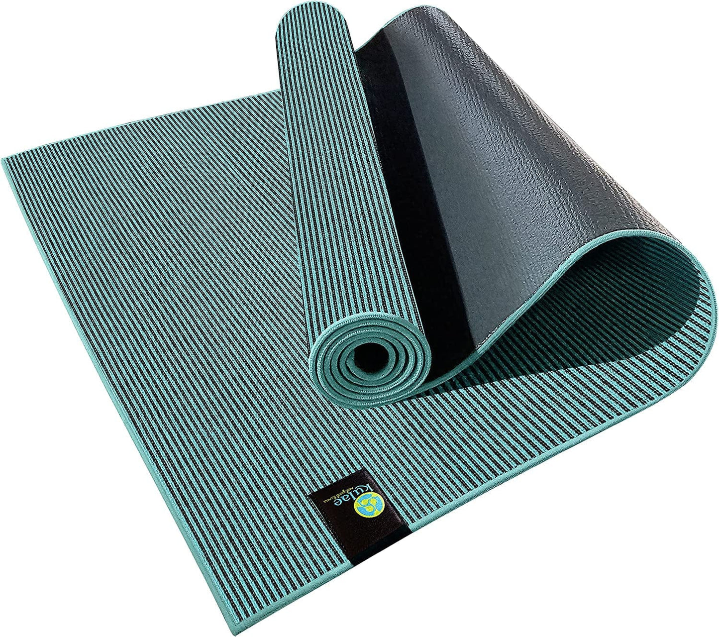 Kulae Elite Hybrid 5Mm - Non-Slip, Eco-Friendly, Hot Yoga Mat/Towel Combo for All Types of Yoga, Pilates and Fitness, 72" X 24"