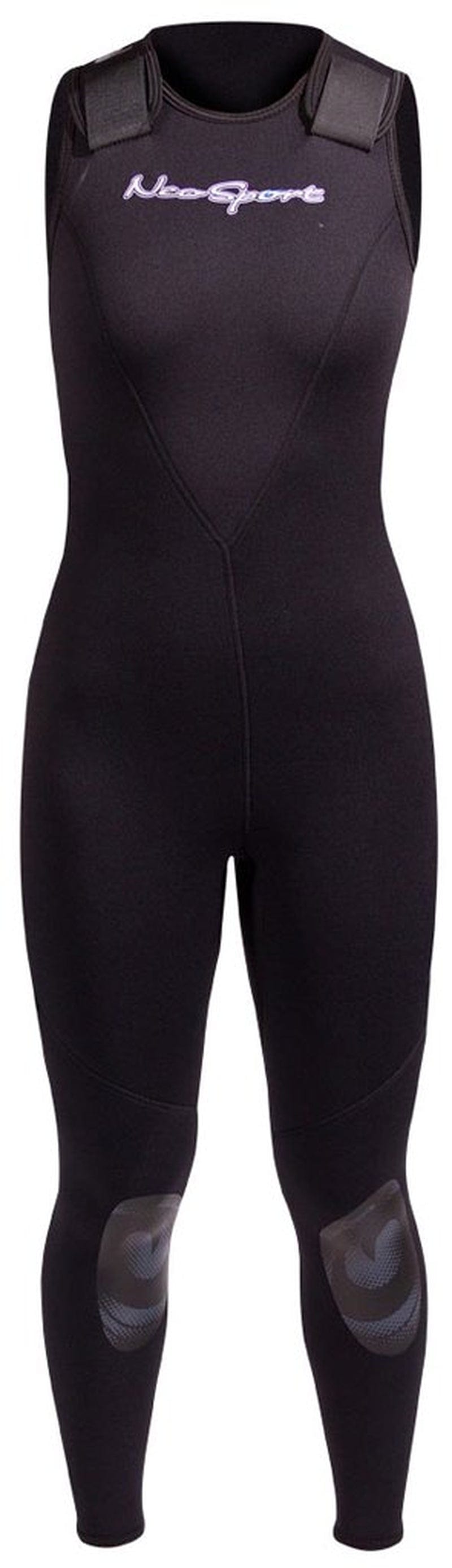 Neosport Wetsuits Women'S Premium Neoprene 3Mm Jane,All Black, 8 - Diving, Snorkeling & Wakeboarding