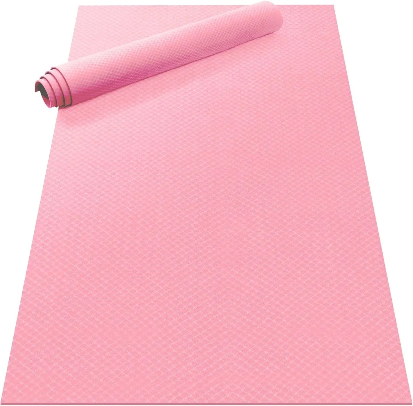 Odoland Large Yoga Mat for Pilates Stretching Home Gym Workout, Extra Thick Non Slip Exercise Mat, Extra Wide Fitness Mat for Men and Women, Mutil-Size X 1/4'' Thick