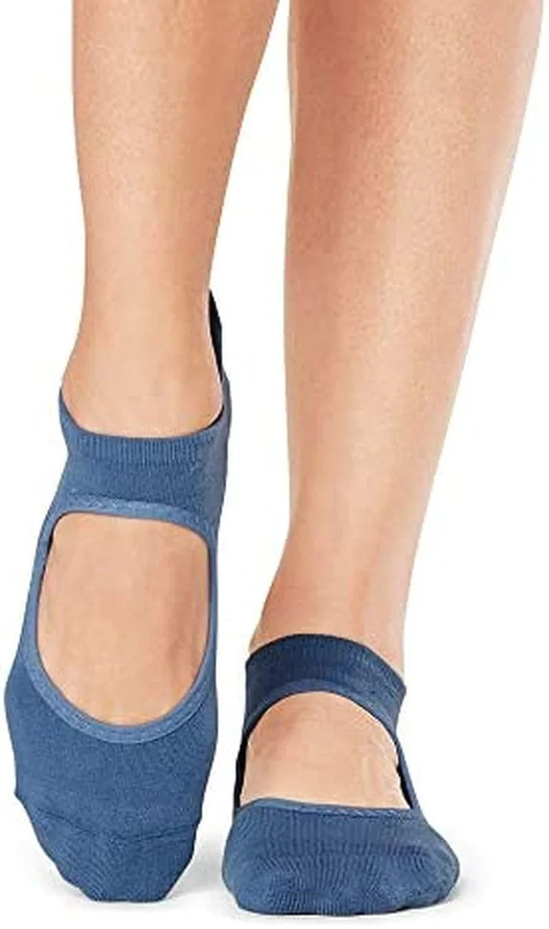 TAVI NOIR Women’S Emma Non-Slip Socks - Grip Barre, Dance, Pilates, Yoga Socks