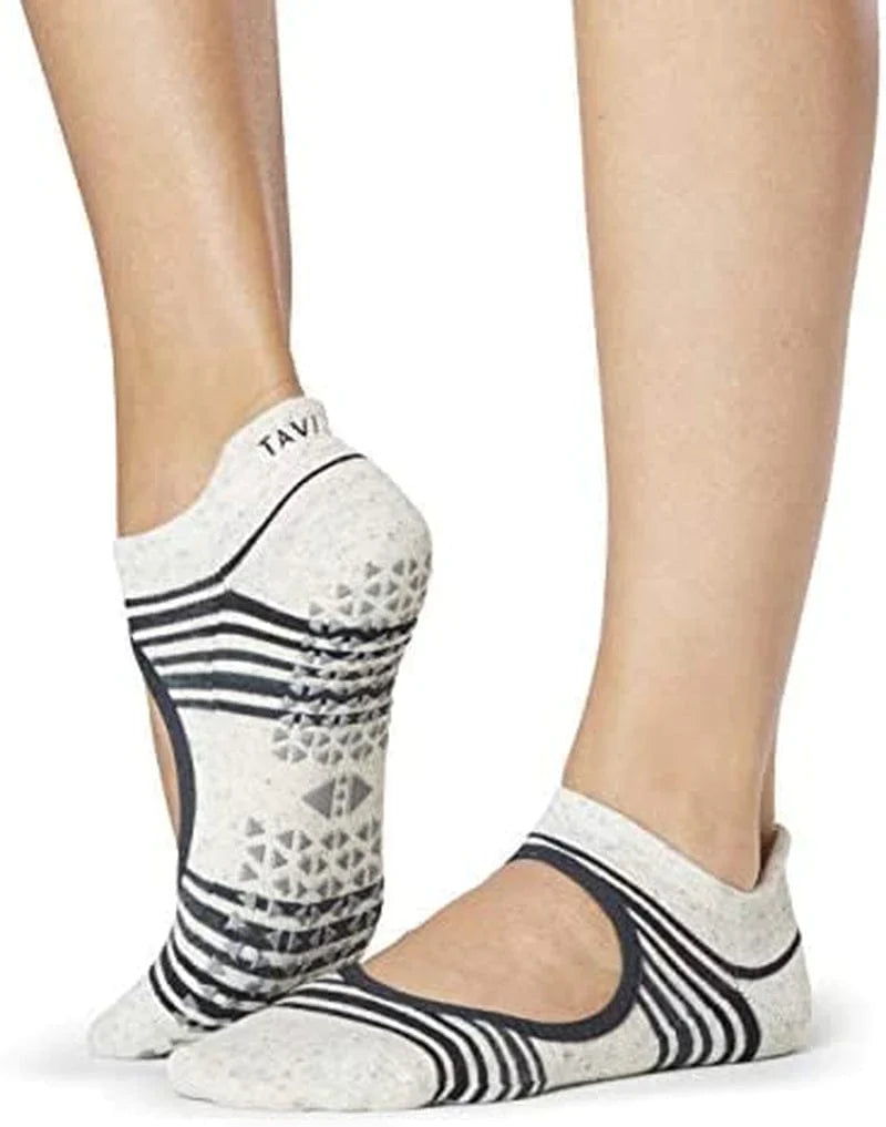 TAVI NOIR Women’S Emma Non-Slip Socks - Grip Barre, Dance, Pilates, Yoga Socks