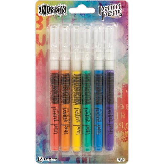 Dyan Reaveley's Dylusions Paint Pens 6/Pkg Basics