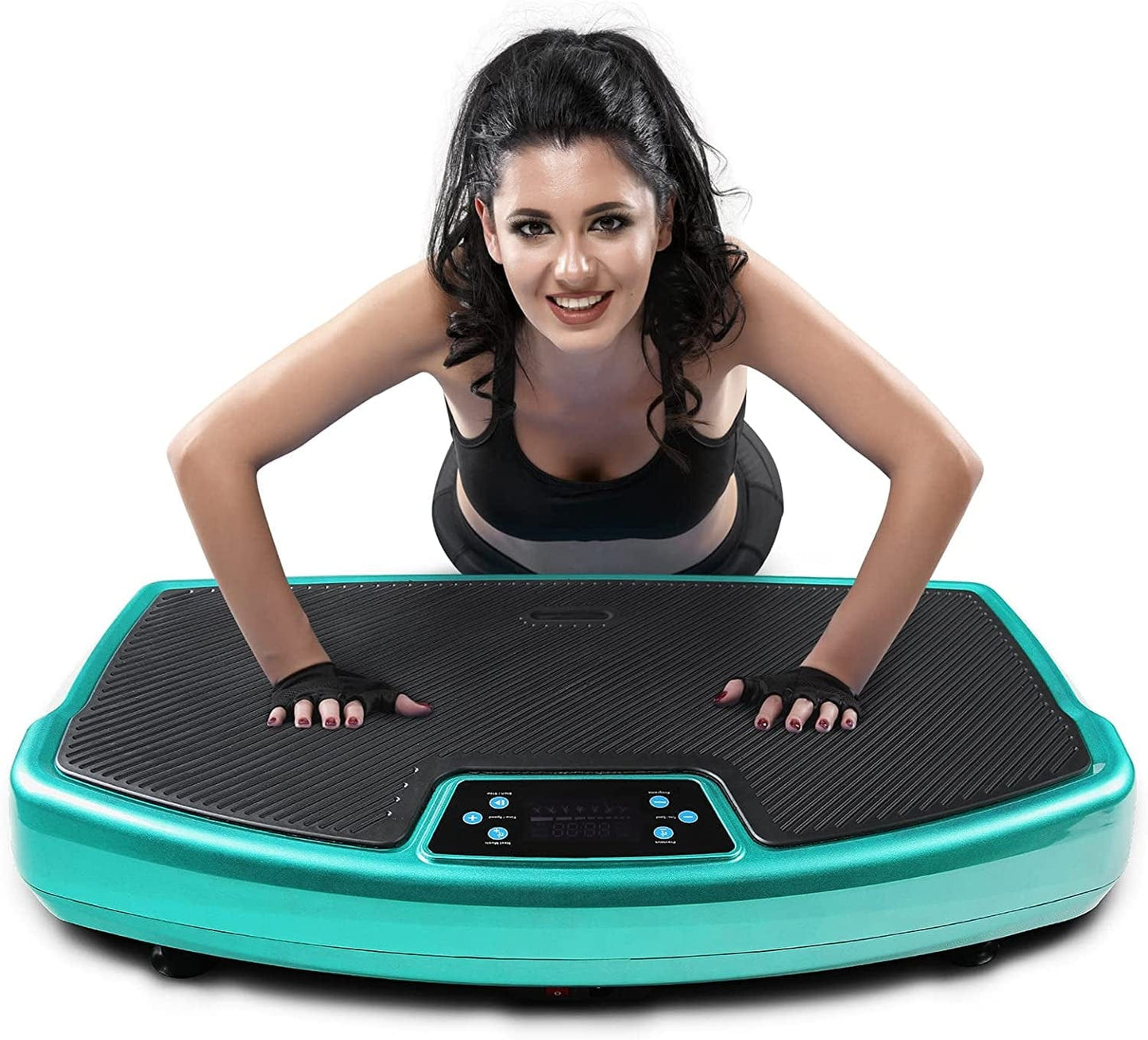 Vibration Plate Exercise Machine,Vibration Platform with Loop Bands/Remote Control, Vibration Plates Exercise Machine for Fitness
