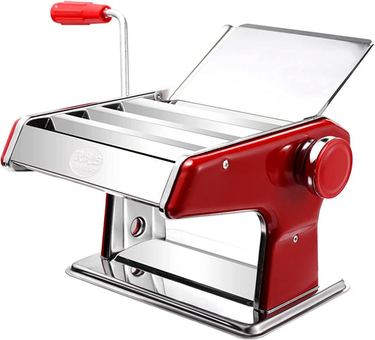 YAZURI Electric Pasta Pressing Machine Pasta Making Machine Commercial Stainless Steel Noodle Cutting Machine Roll Noodle Rack (Size : 2 Blades)