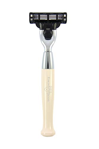 Edwin Jagger Diffusion Series Gillette Mach3 Chrome Plated Razor (Ivory)
