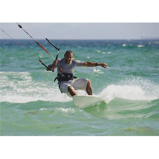 Man Kitesurfing Poster Print&#44; 34 X 24
