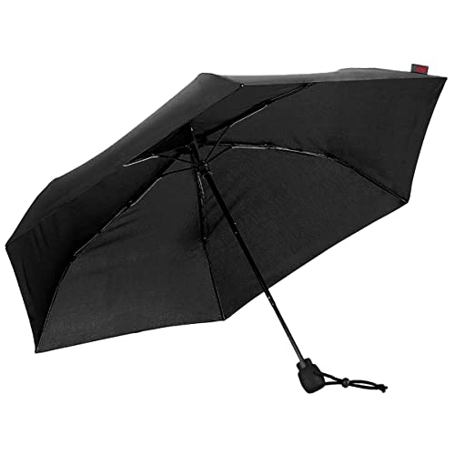 EuroSCHIRM Light Trek Ultra, Ultra-Light Weight Trekking Umbrella, 38” wide, (Black)