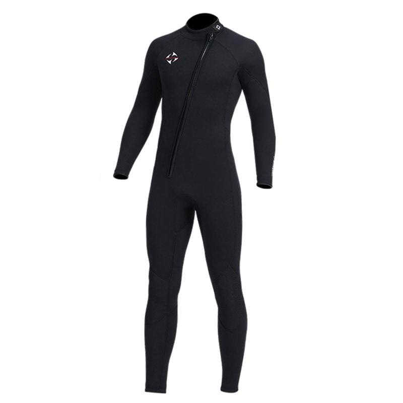 3Mm Neoprene Wetsuit Full Body Diving Suit Front Zipper Wetsuit for Diving Snorkeling Surfing Swimming - Women S