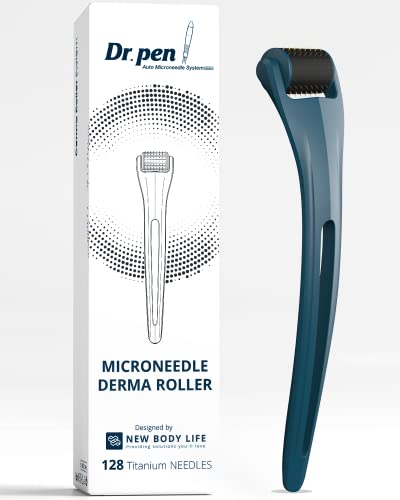 Microneedling Derma Roller by Dr.Pen - Dermaroller 0.25mm for Beard Growth, Hair Growth - Beard Roller, Scalp Roller, Face Roller, Microneedle Roller for Women and Men - Skin Care Micro Needle Roller
