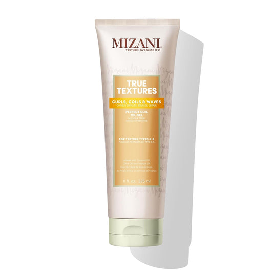 Mizani True Textures Perfect Coil Oil Gel for Curly Hair | 11 Fl Oz