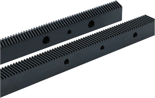 UTEYEEW 1.5Mod 15X15 1000Mm 1500Mm 2000Mm Gear Rack Precision Zipper Straight Teeth Rack for CNC Engraving Machine (Number of Teeth : 1Pc 1000Mm)