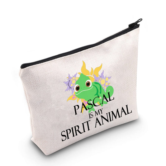 MNIGIU P-asca-l Gift P-asca-l Lover Cosmetic Bag Cartoon Movie Inspired Gift P-asca-l is My Spirit Animal Zipper Pouch Bag for Women Girls (Spirit Animal)
