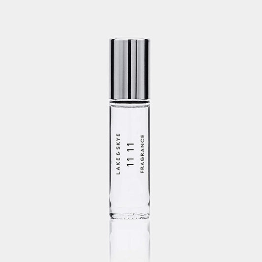 Lake & Skye 11 11 Rollerball Fragrance Oil, 0.33 fl oz (10 ml) - Clean, Sheer, Uplifting