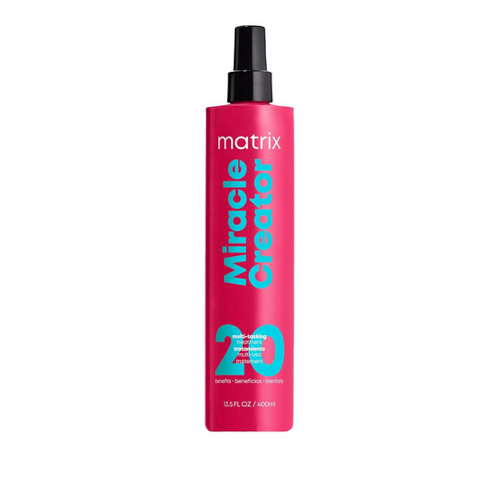 Matrix Miracle Creator Leave-In Conditioner Spray | Moisturizes & Detangles | Anti-Frizz | Heat Protectant | For Damaged Hair | For All Hair Types | Sulfate Free | Packaging May Vary
