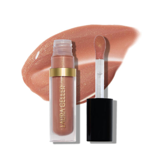 LAURA GELLER Jelly Balm Nourishing Lip Oil Serum | Hydrating Lip Boost Treatment Moisturizing Lip Repair | Soothe Dry Chapped Lips| Mocha Me Crazy