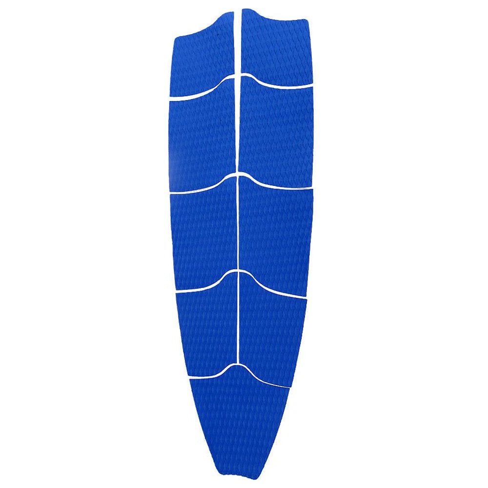 9 Pieces Surfboard Tail Pad / Surf Board Traction Pad / EVA Deck Pad with Adhesive Glue Black