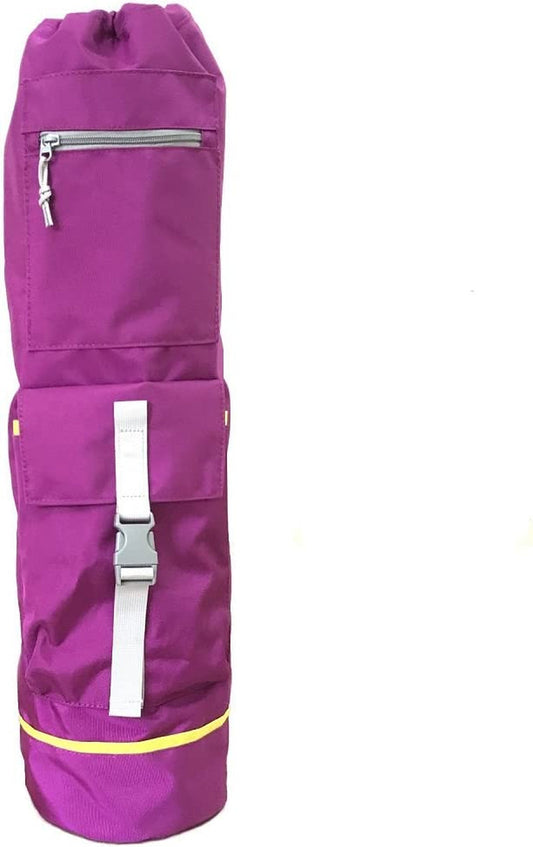 Kopioo Yoga Mat Bag and Carriers Top-Loading with 2 Multi-Functional Storage Pockets Fits for 6Mm and 10Mm Thick Mats