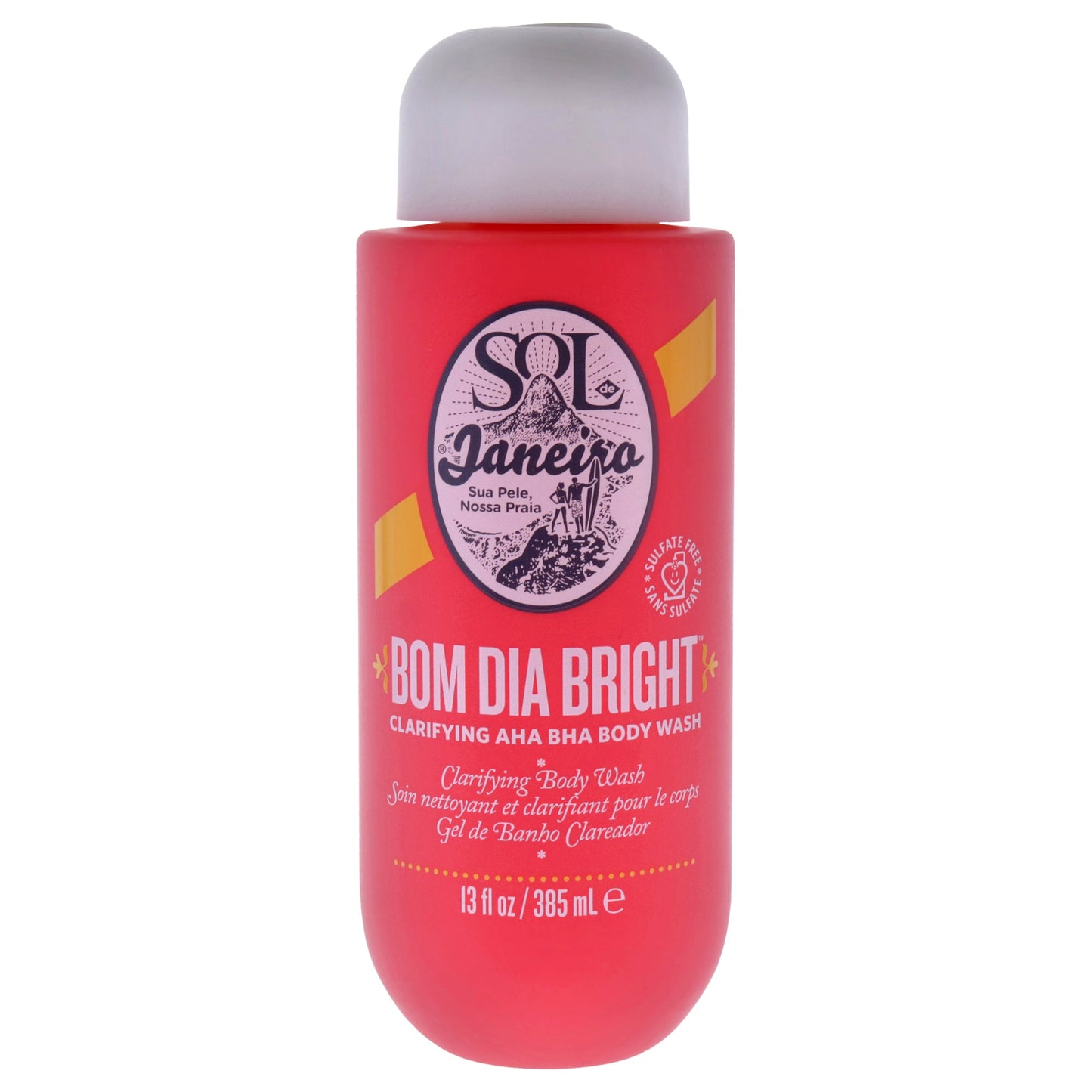 Bom Dia Bright Body Wash by Sol de Janeiro for Unisex - 13 oz Body Wash