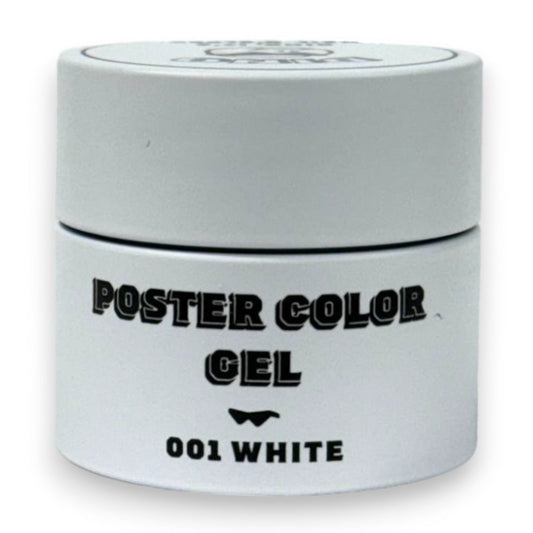 Dino It's Nail O'Clock Poster Gel  #001 White