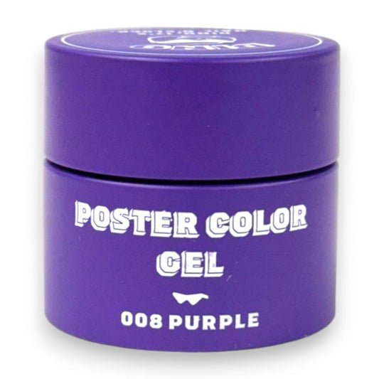 Dino It's Nail O'Clock Poster Gel  #008 Purple