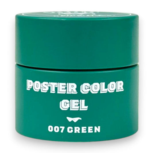 Dino It's Nail O'Clock Poster Gel  #007 Green