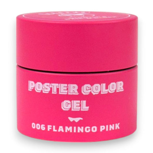 Dino It's Nail O'Clock Poster Gel  #006 Flamingo Pink