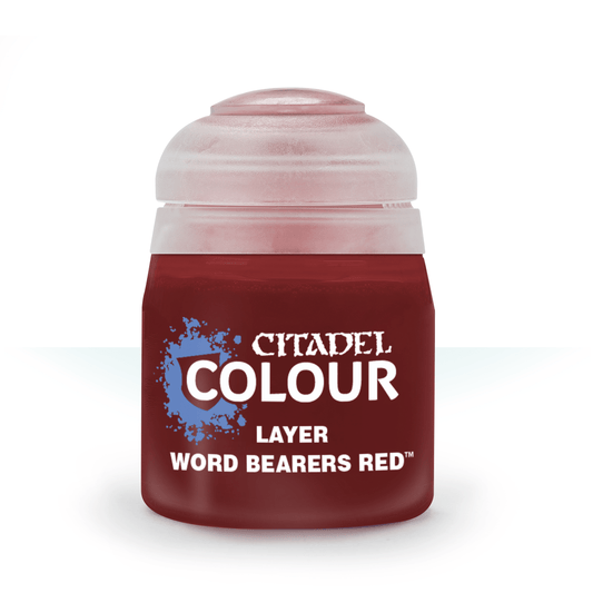 Word Bearers Red Layer Paint