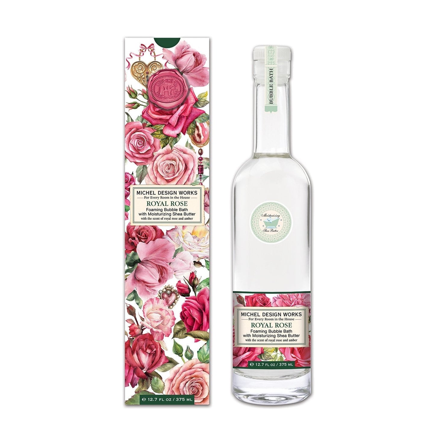 Michel Design Works Bubble Bath 12.7fl oz 375ml - Royal Rose