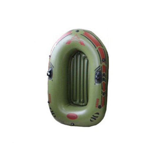 Gecorid Inflatable Boat 1/2/3 Person Blow up Raft Set with Oars and Foot Pump for Fishing Lake Rafting