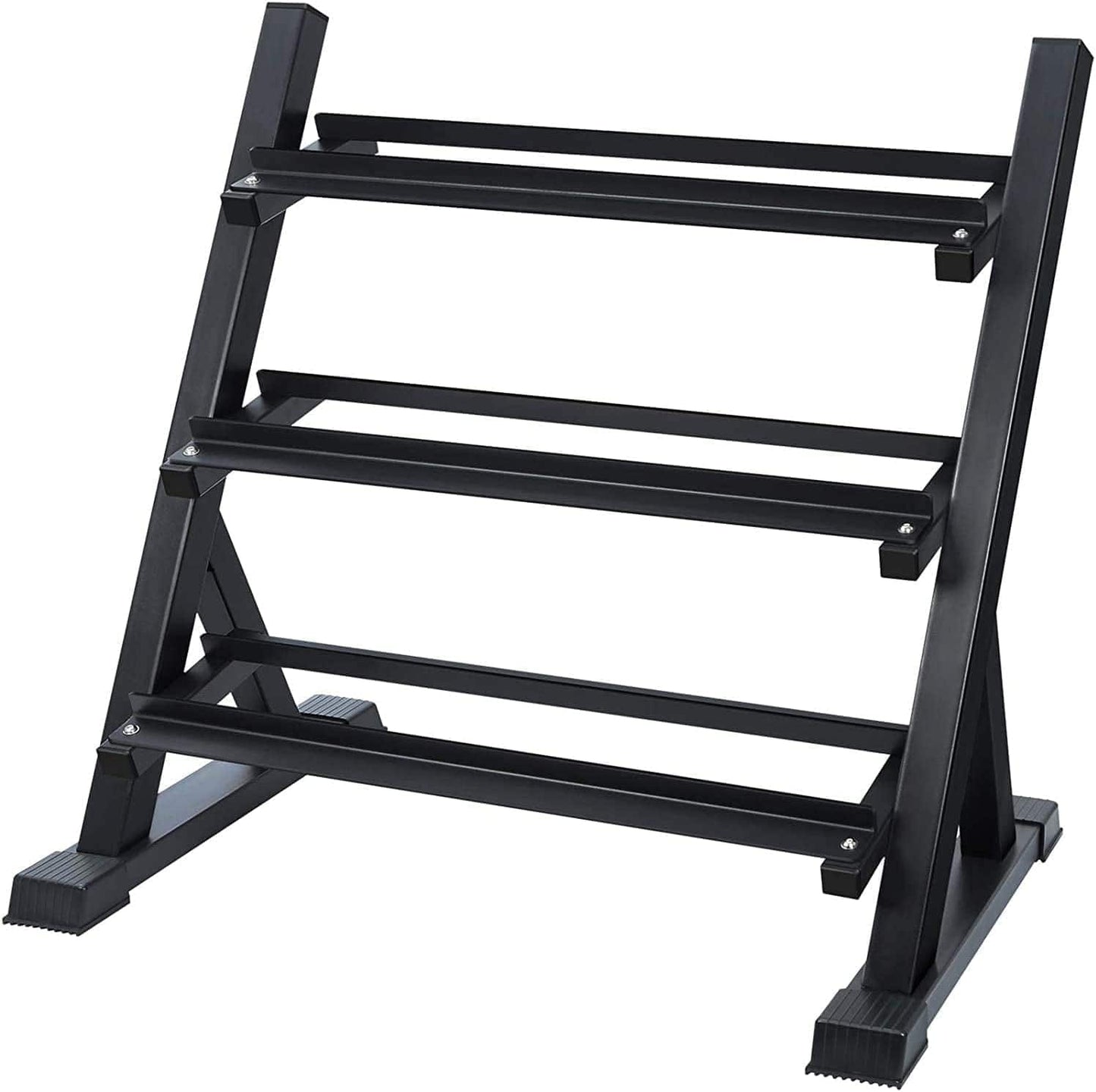 AKYEN Dumbbell Rack Stand Only, Weight Rack for Dumbbells Heavy-Duty Home Gym(1100Lbs/750Lbs Weight Capacity)