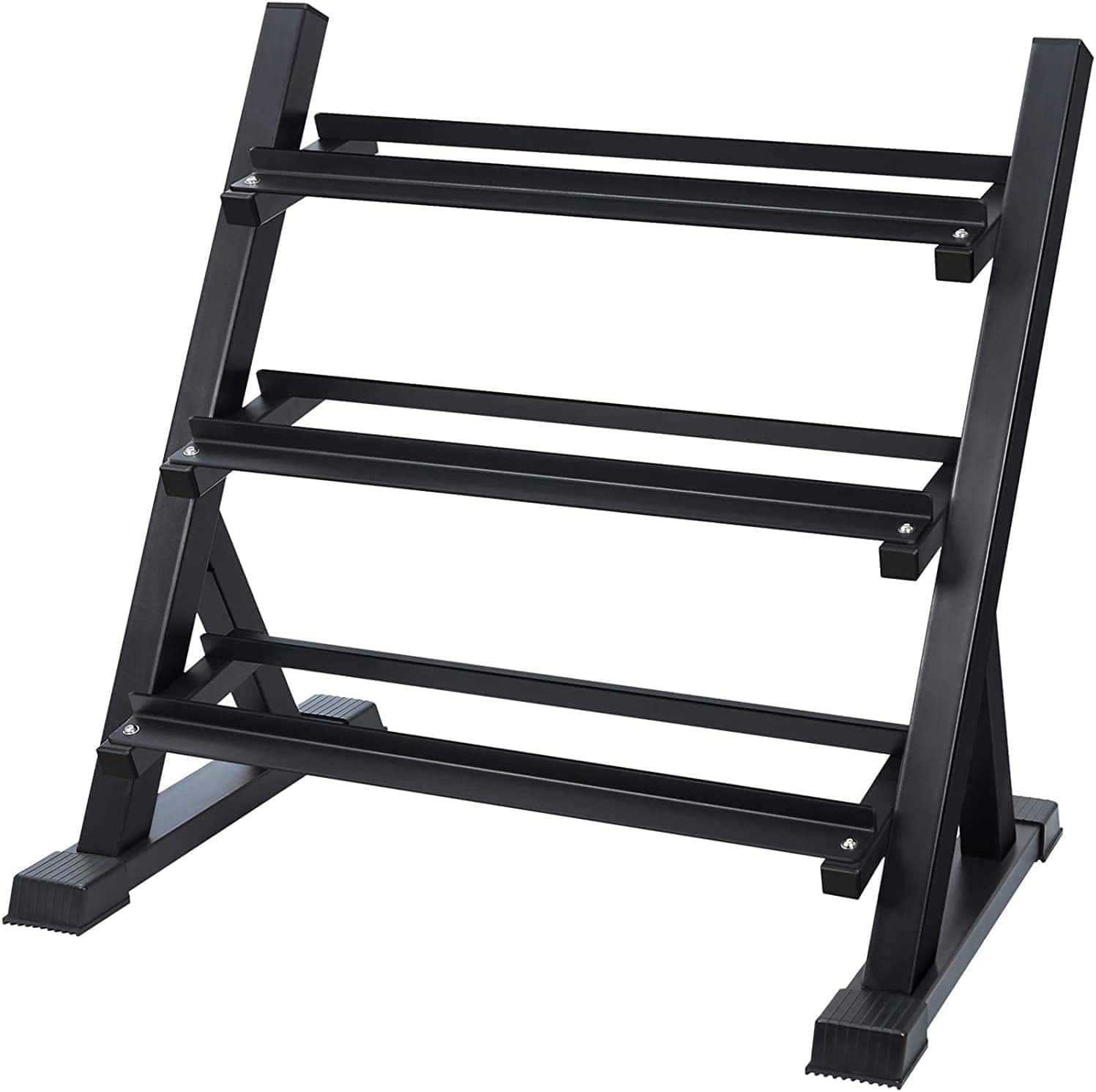 AKYEN Dumbbell Rack Stand Only, Weight Rack for Dumbbells Heavy-Duty Home Gym(1100Lbs/750Lbs Weight Capacity)