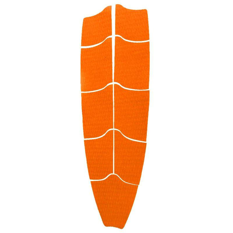 9 Pieces Surfboard Tail Pad / Surf Board Traction Pad / EVA Deck Pad with Adhesive Glue Black