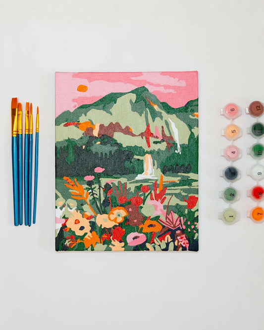Mini Paint By Numbers - Ella Mountain
